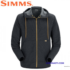 Худи Simms Vermilion Full Zip Hoody Black Heather